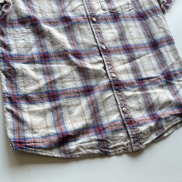 Fat Face Plaid Short Sleeve Button Up Sz. XL - Picture 4 of 8